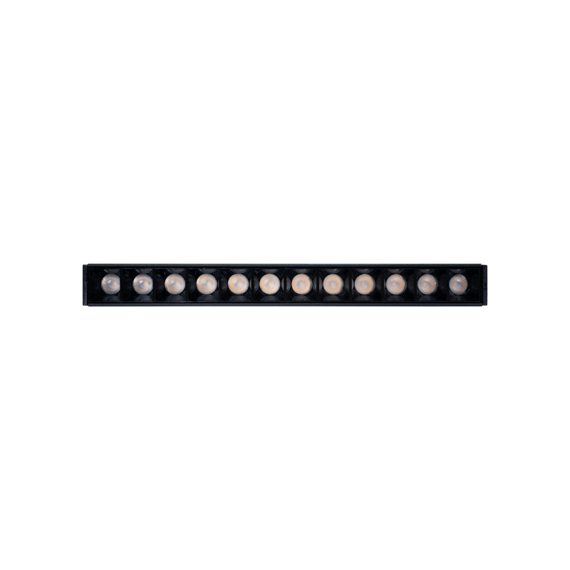Magnetic linear track light 48V - CCT - 12W - DALI-2 dimming - UGR18