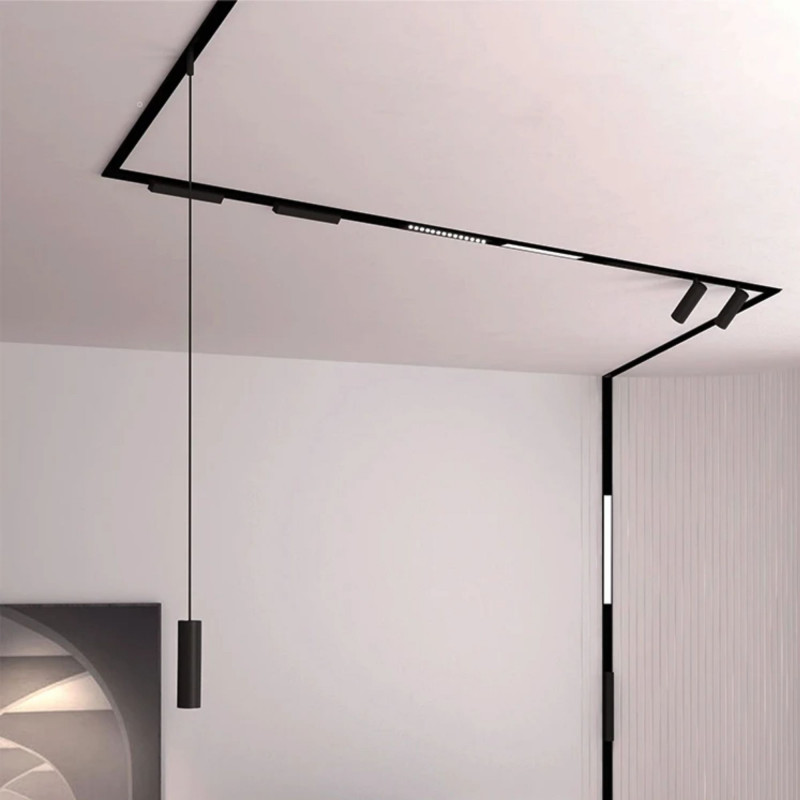 Magnetic linear track light 48V - CCT - 12W - DALI-2 dimming - UGR18