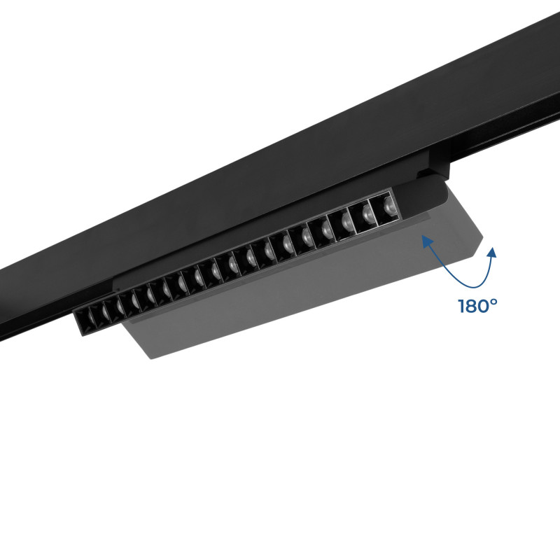 Adjustable linear track light 48V - CCT - 18W - DALI-2 dimming - UGR18