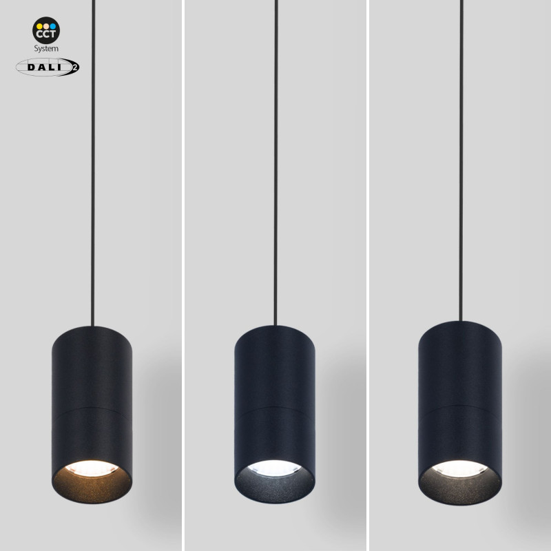 Magnetic-track LED pendant spotlight - 48V - 5W - DALI-2 dimmable