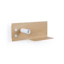 Wall reading light with USB port "Kerta" (right) - Double lighting - 3W+7W