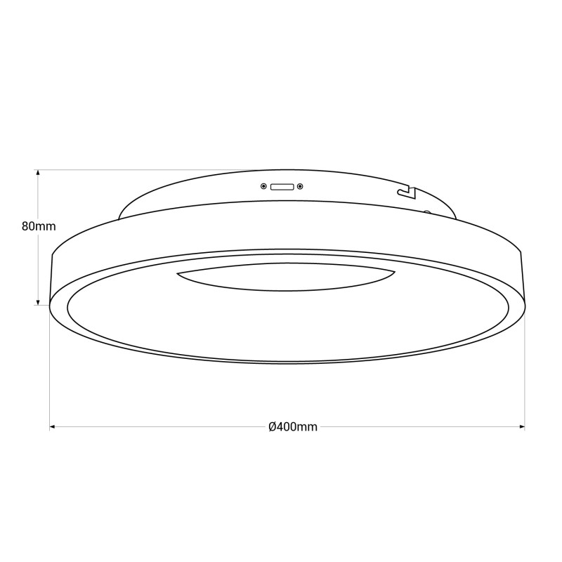 LED Ceiling light - 30W - CCT - Philips driver - ø40cm - IP20