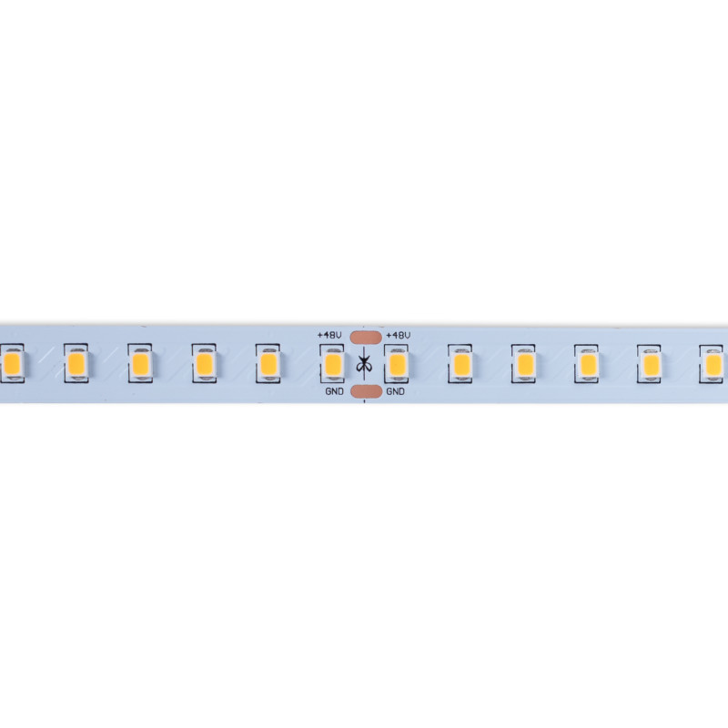 48V DC LED Strip - Single color - 12W/m - 10mm - IP20 - 10 meters - 120ch/m