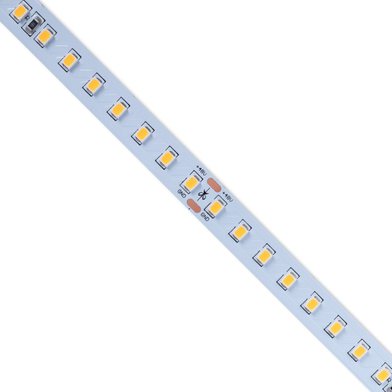 48V DC LED Strip - Single color - 12W/m - 10mm - IP20 - 10 meters - 120ch/m