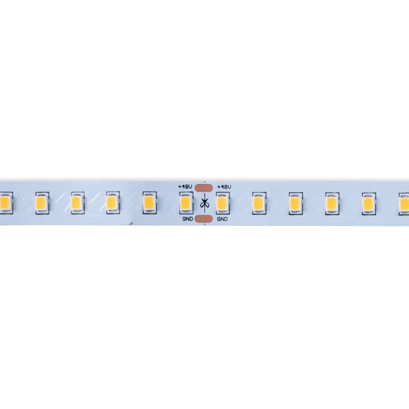48V DC LED  Strip - Single Color - 12W/m - 10mm - IP20 - 20 meters - 120ch/m