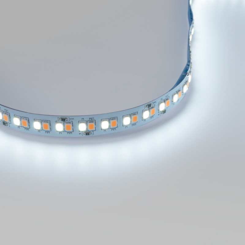 48V DC LED Strip - CCT - 12W/m - 10mm - IP20 - 10 meters - 224ch/m