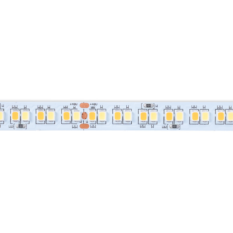 48V DC LED Strip - CCT (1800-6500K) - 12W/m - 10mm - IP20 - 20 meters - 224ch/m