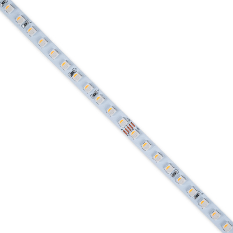 LED Strip 48V DC - RGBWW - 12W/m - 10mm - IP20 - 10 metres - 90LED/m