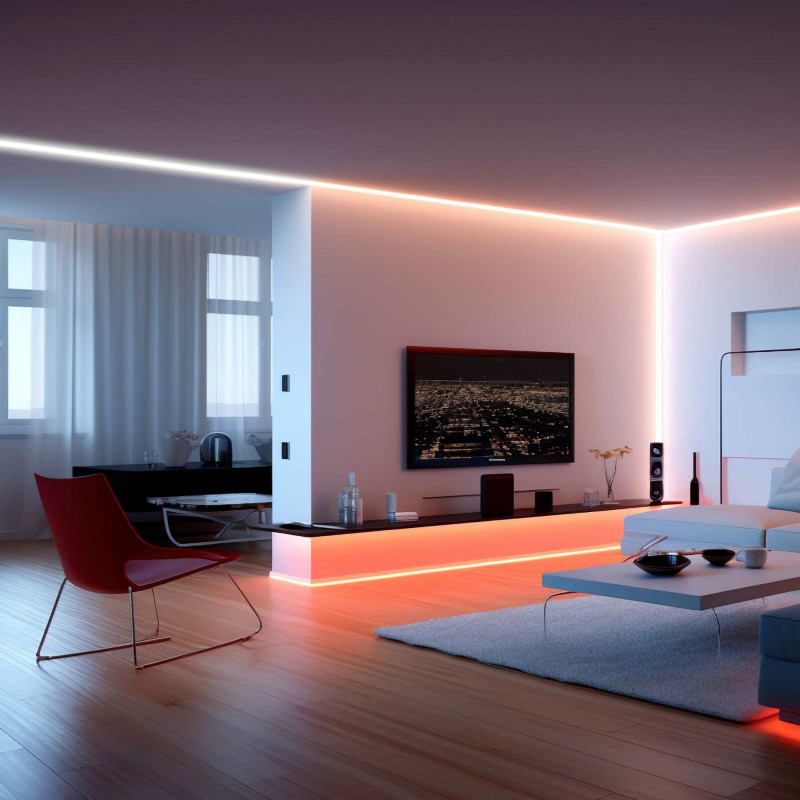 48V DC LED Strip - RGB + CCT - 15W/m - 12mm - IP20 - 20 meters - 90ch/m