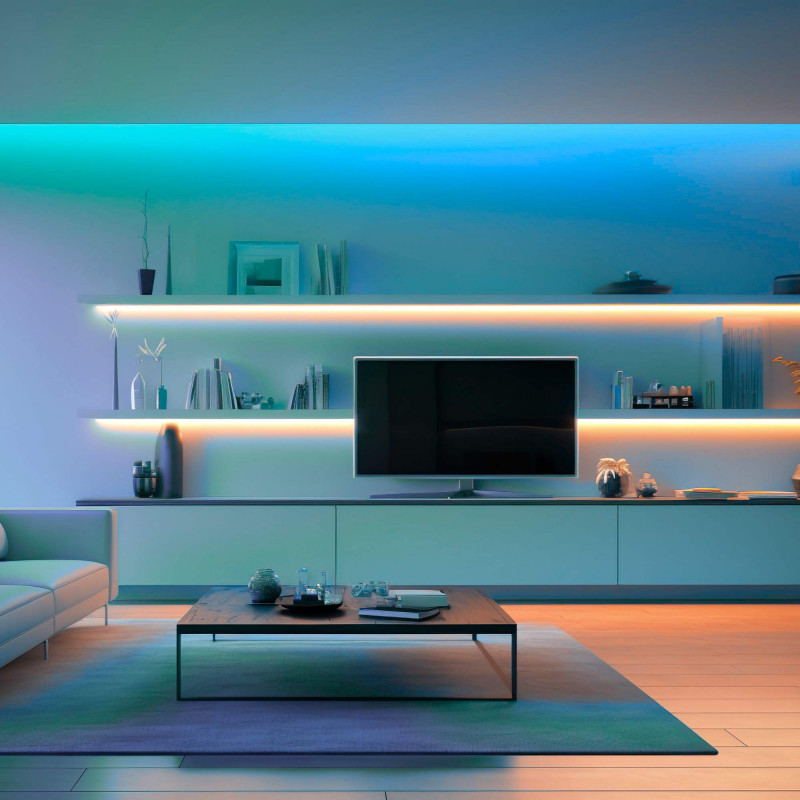 48V DC LED Strip - RGB + CCT - 15W/m - 12mm - IP20 - 20 meters - 90ch/m