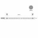 48V DC LED Strip - RGB + CCT - 15W/m - 12mm - IP20 - 20 meters - 90ch/m
