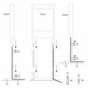 Full HD LCD Display for display windows - 43" - Android - Indoor