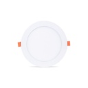 Ultra slim LED downlight - 12W - White - 6500K - Cutout Ø 160mm