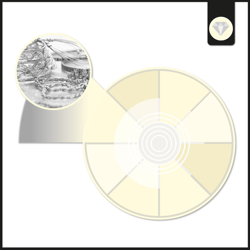 LED Downlight special for jewelry stores - 44W - Philips driver - Cutout Ø210 mm