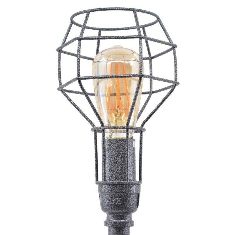 FLANAGAN" vintage table lamp made of tubing