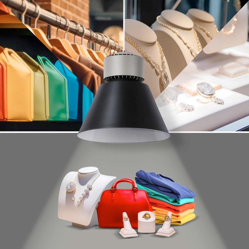 Commercial LED Low Bay light - 36W - 4300K - CRI95 - KeGu Driver - White