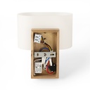 Wall light with LED reading lamp "Arti" - E27 + 3W