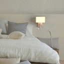 Wall light with LED reading lamp "Arti" - E27 + 3W
