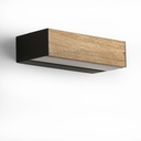Wall light wood "VACC" - 7W - 2700K - 20cm