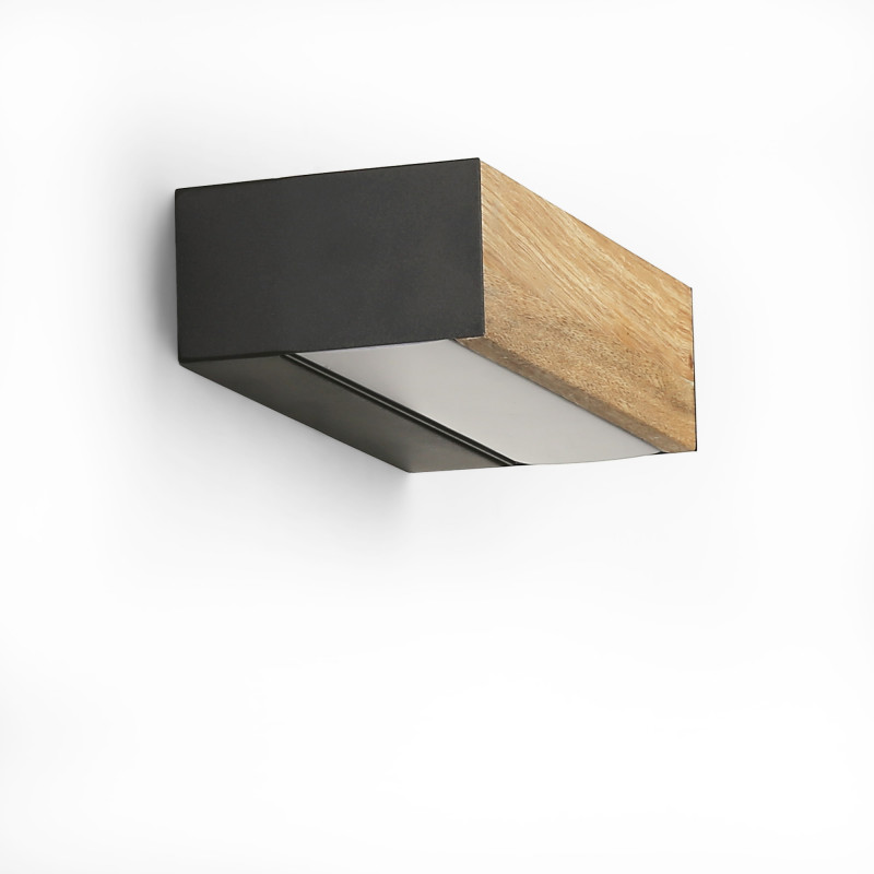 Wall light wood "VACC" - 7W - 2700K - 20cm