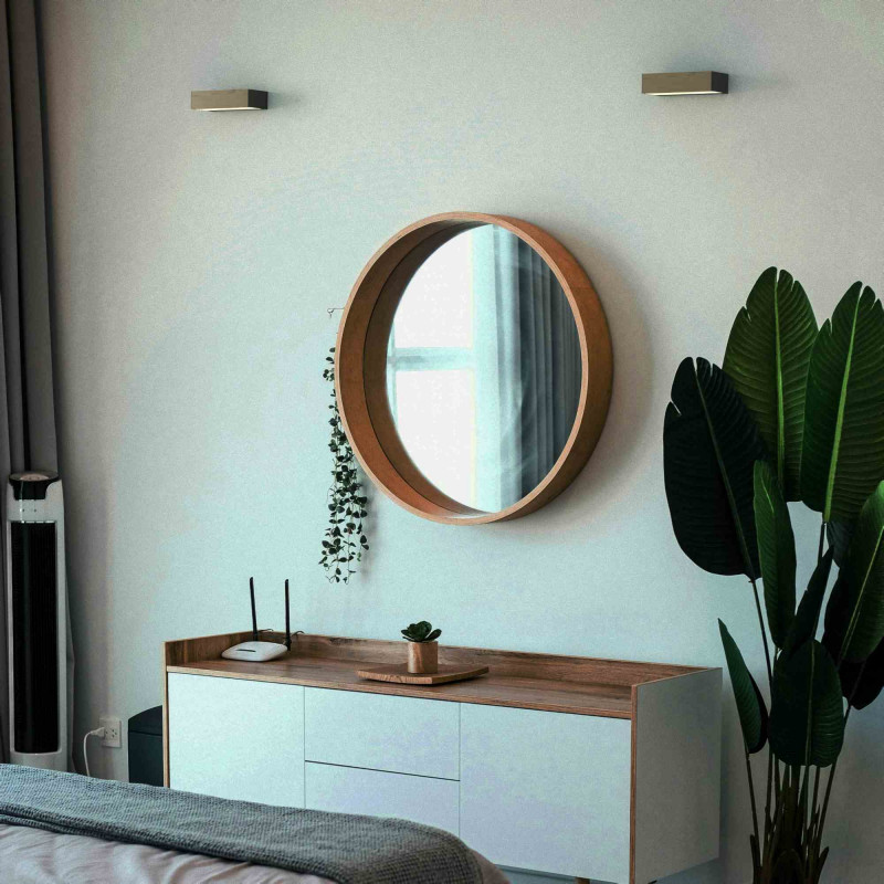 Wall light wood "VACC" - 7W - 2700K - 20cm