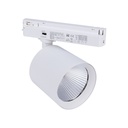 CCT LED 1-phase track spotlight - 40W - CRI 90 - White