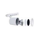 CCT LED 1-phase track spotlight - 40W - CRI 90 - White