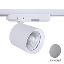 CCT LED 1-phase track spotlight - 40W - CRI 90 - White