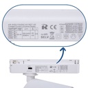 CCT LED 1-phase track spotlight - 40W - CRI 90 - White