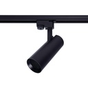 PVC 1-phase track for LED spotlights - Surface-mounted - 2 meters