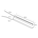 Adapter for single-phase track spotlight to ceiling light