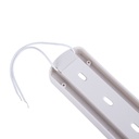 Adapter for single-phase track spotlight to ceiling light