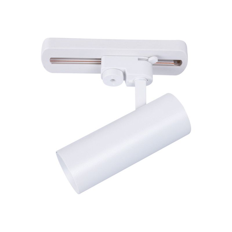 Adapter for single-phase track spotlight to ceiling light