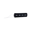 Adapter for single-phase track spotlight to ceiling light