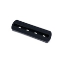 Adapter for single-phase track spotlight to ceiling light
