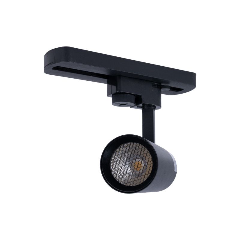 Adapter for single-phase track spotlight to ceiling light