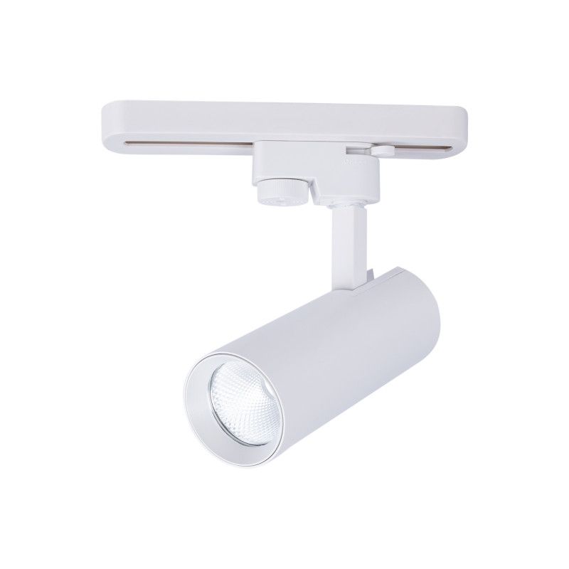 Adapter for single-phase track spotlight to ceiling light