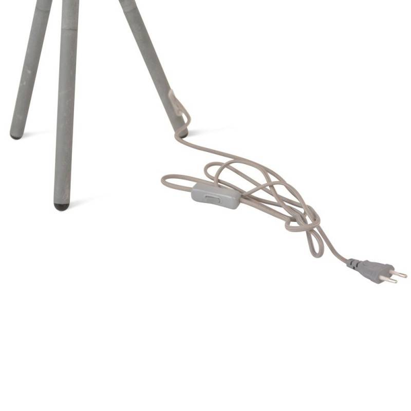 Floor and table lamp with tripod "TANGE".