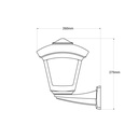 FUMAGALLI "Nardo/Roby" outdoor wall lamp