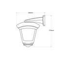 FUMAGALLI "Nardo/Roby" outdoor wall lamp