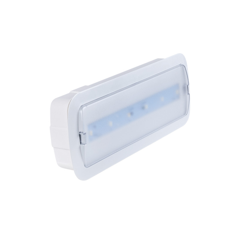 3W Emergency light - Autonomy 3h + recessed box - IP20