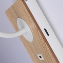 Pack x 2 - USB Flexible wall reading light "LONDON USB" - CREE Chip - 3W - Black