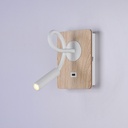 Pack x 2 - USB Flexible wall reading light "LONDON USB" - CREE Chip - 3W - Black