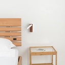 Pack x 2 - Wall reading light "Irene" - 3W - CREE LED chip - Black
