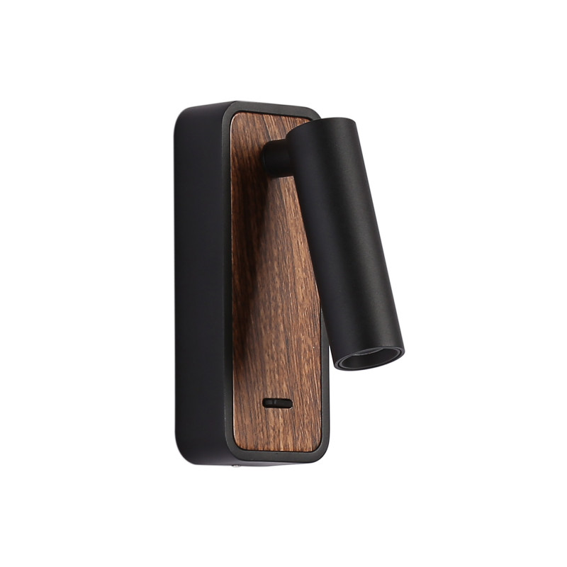 Pack x 2 - Wall reading light "Irene" - 3W - CREE LED chip - Black