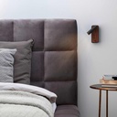 Pack x 2 - Wall reading light "Irene" - 3W - CREE LED chip - Black