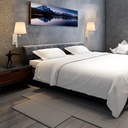 Pack x 2 - "NOAH" wall sconce with LED reading light - 3.4W - Black