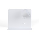 Pack x 2 - Wall reading light with USB port "BASKOP" - 6W - Horizontal design - Grey