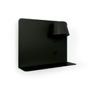 Pack x 2 - Wall reading light with USB port "BASKOP" - 6W - Horizontal design - Grey