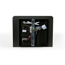 Pack x 2 - Wall reading light with USB port "BASKOP" - 6W - Horizontal design - Grey